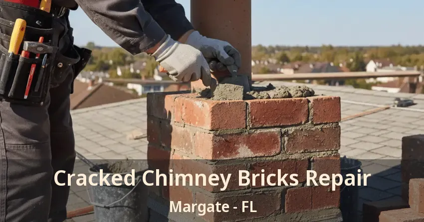 Cracked Chimney Bricks Repair Margate - FL
